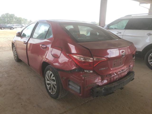Photo 3 from auction – 2017 TOYOTA COROLLA L with VIN 5YFBURHE9HP582411