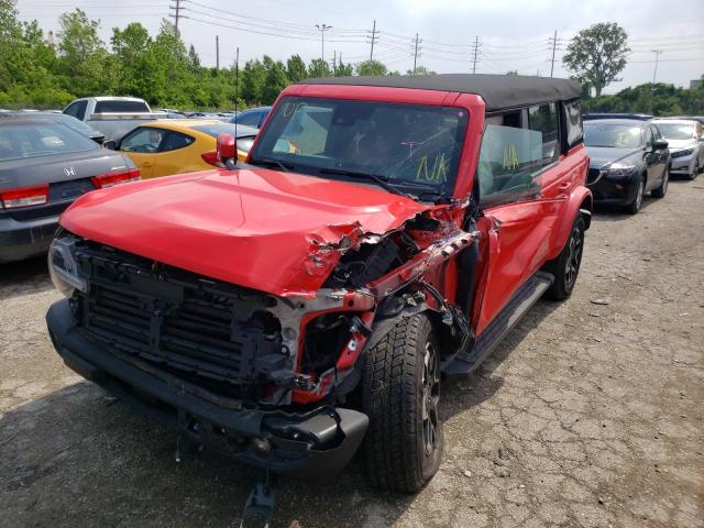 Photo 2 from auction – 2021 FORD BRONCO BAS with VIN 1FMDE5BH6MLA75577