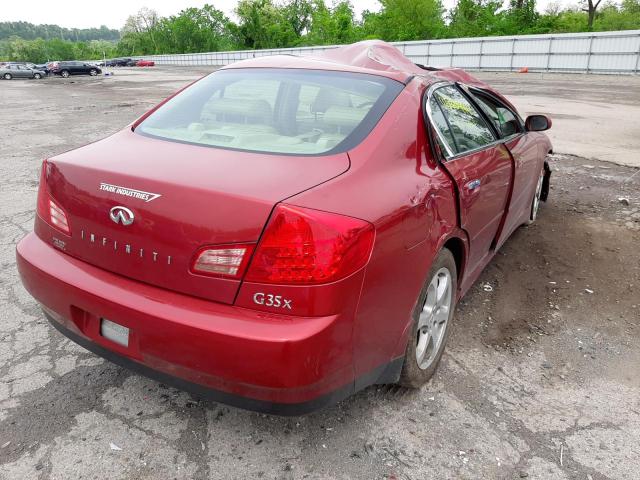 Photo 4 from auction – 2004 INFINITI G35 with VIN JNKCV51F64M711939