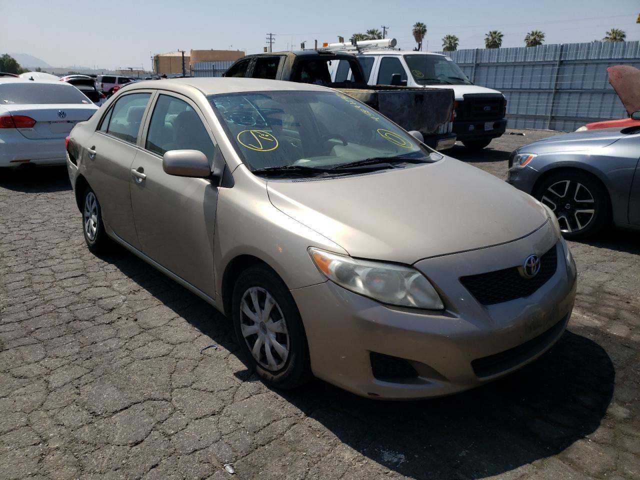 TOYOTA COROLLA BA 2010 with VIN 1NXBU4EE3AZ192559 - Photo from auction
