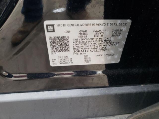 Photo 10 from auction – 2020 GMC TERRAIN SL with VIN 3GKALPEX7LL178767