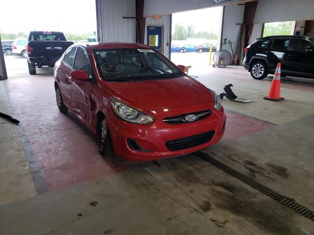 HYUNDAI ACCENT GLS 2013 with VIN KMHCT4AE7DU490307 - Photo from auction