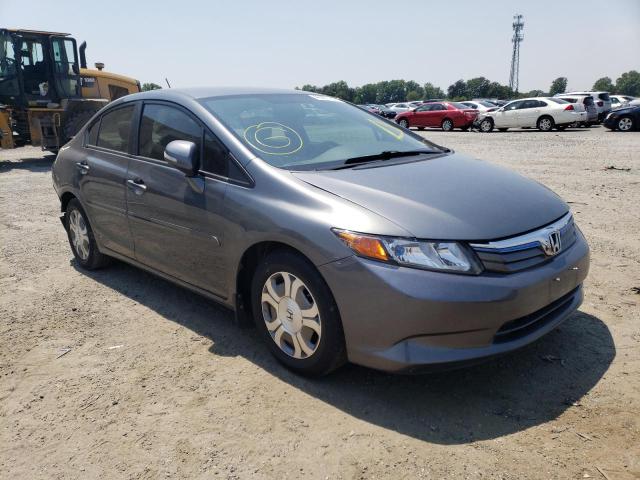 Photo 1 from auction – 2012 HONDA CIVIC HYBR with VIN JHMFB4F26CS004291