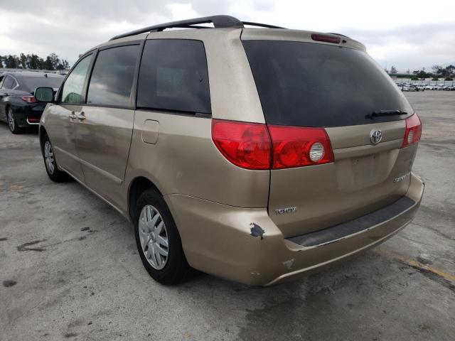 Photo 3 from auction – 2008 TOYOTA SIENNA CE with VIN 5TDZK23C28S145097