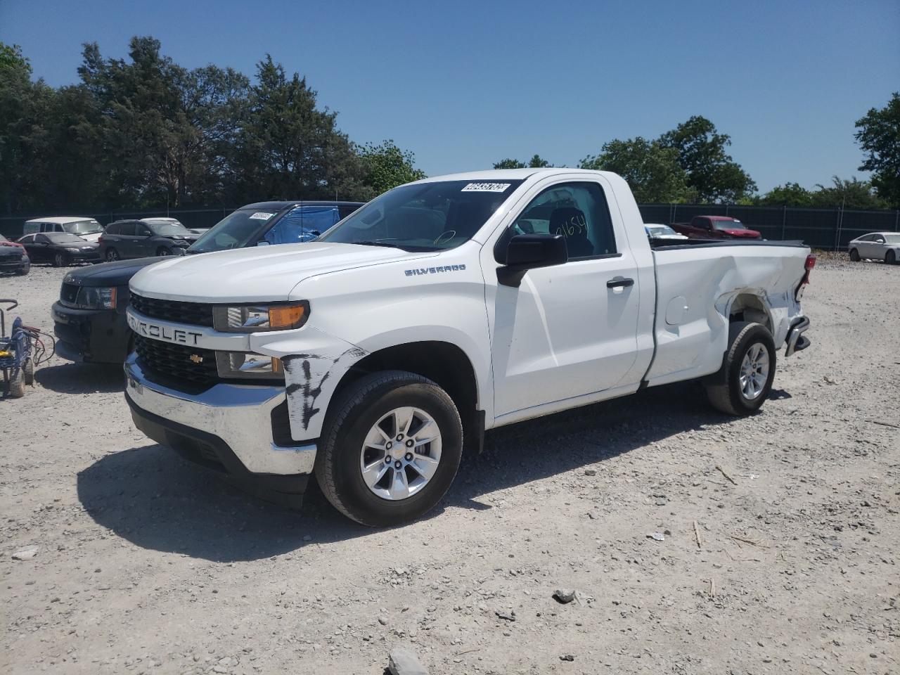 Photo 9 from auction – 2021 CHEVROLET SILVERADO with VIN 3GCNWAEF2MG375400