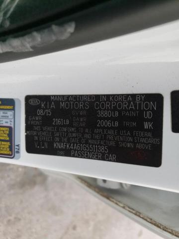 Photo 10 from auction – 2016 KIA FORTE LX with VIN KNAFK4A61G5511385