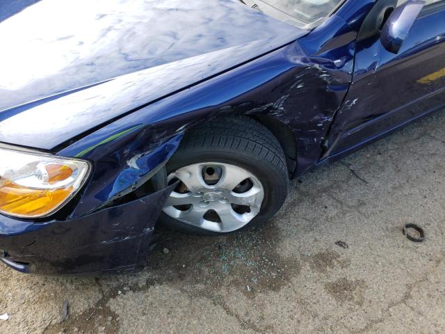 Photo 9 from auction – 2009 KIA SPECTRA EX with VIN KNAFE222695592006