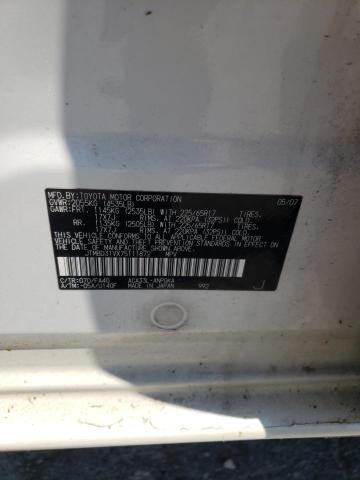 Photo 10 from auction – 2007 TOYOTA RAV4 LIMIT with VIN JTMBD31VX75111872