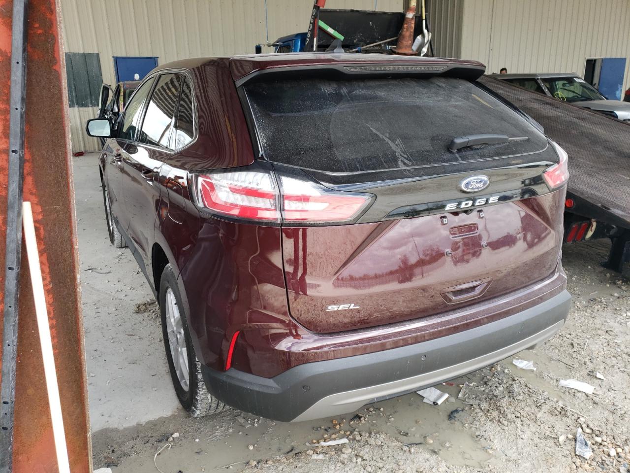Photo 3 from auction – 2021 FORD EDGE SEL with VIN 2FMPK3J91MBA21821