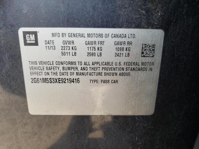 Photo 10 from auction – 2014 CADILLAC XTS LUXURY with VIN 2G61M5S3XE9219416