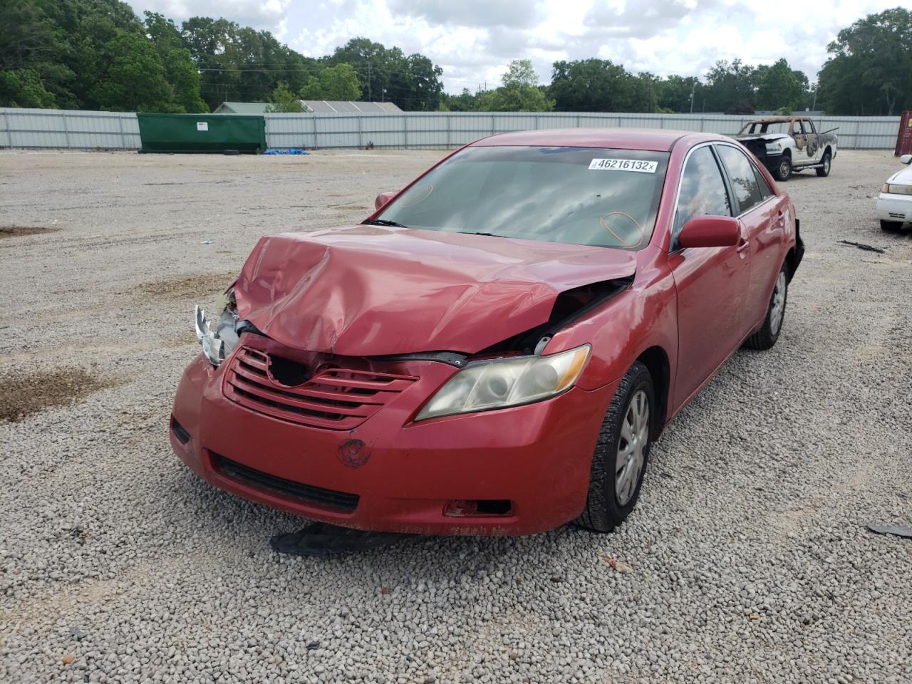 Photo 2 from auction – 2008 TOYOTA CAMRY CE with VIN 4T1BE46K98U254557