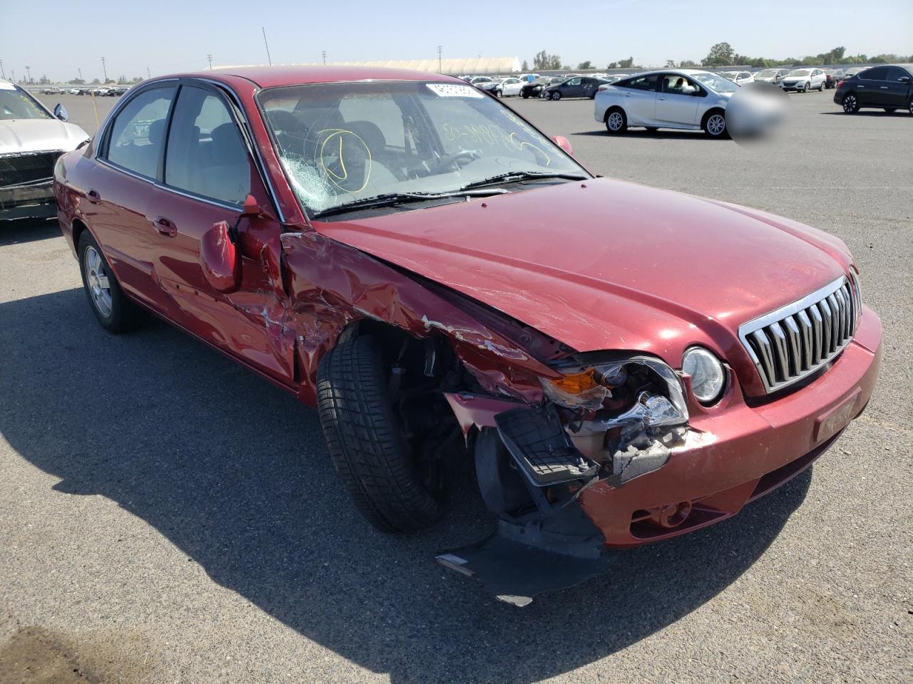 KIA OPTIMA LX 2003 with VIN KNAGD128035201378 - Photo from auction