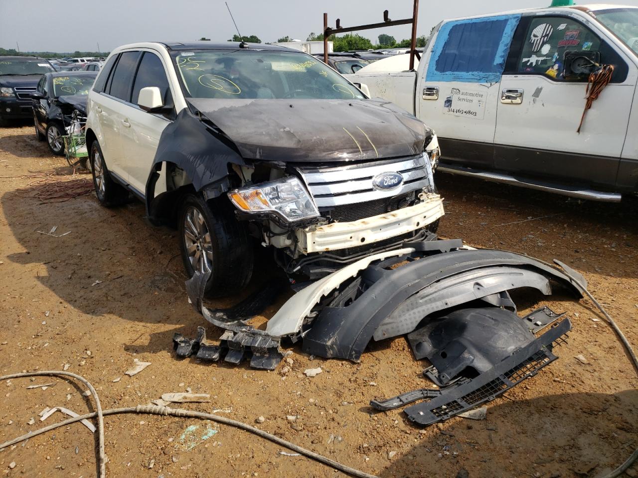 FORD EDGE LIMIT 2008 with VIN 2FMDK49C98BA02786 - Photo from auction