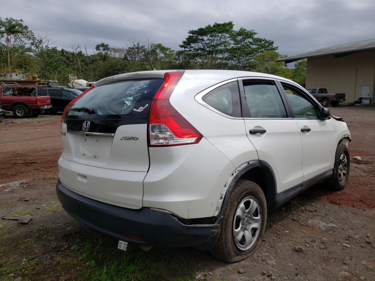Photo 4 from auction – 2014 HONDA CR-V LX with VIN 5J6RM4H33EL113264