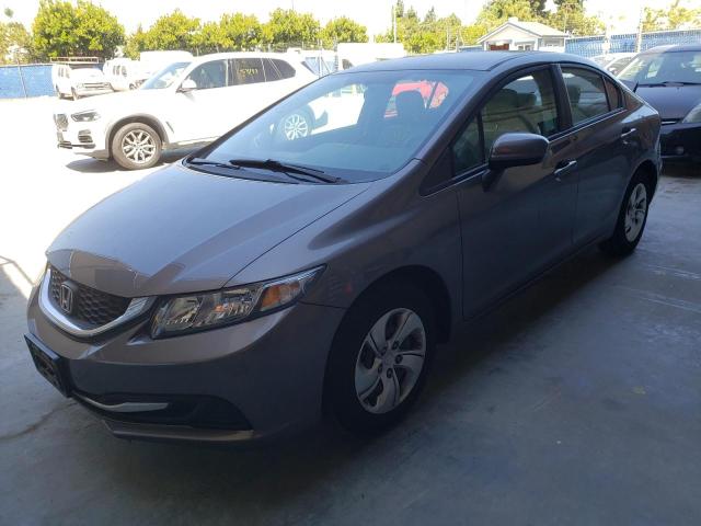 Photo 2 from auction – 2014 HONDA CIVIC LX with VIN 19XFB2F5XEE208355