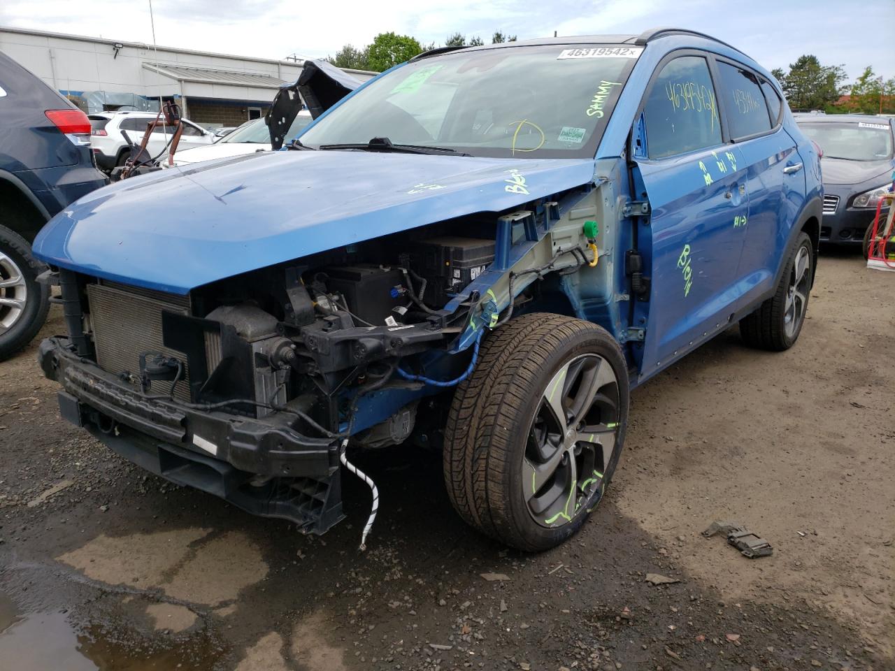 Photo 2 from auction – 2017 HYUNDAI TUCSON LIM with VIN KM8J3CA25HU287137