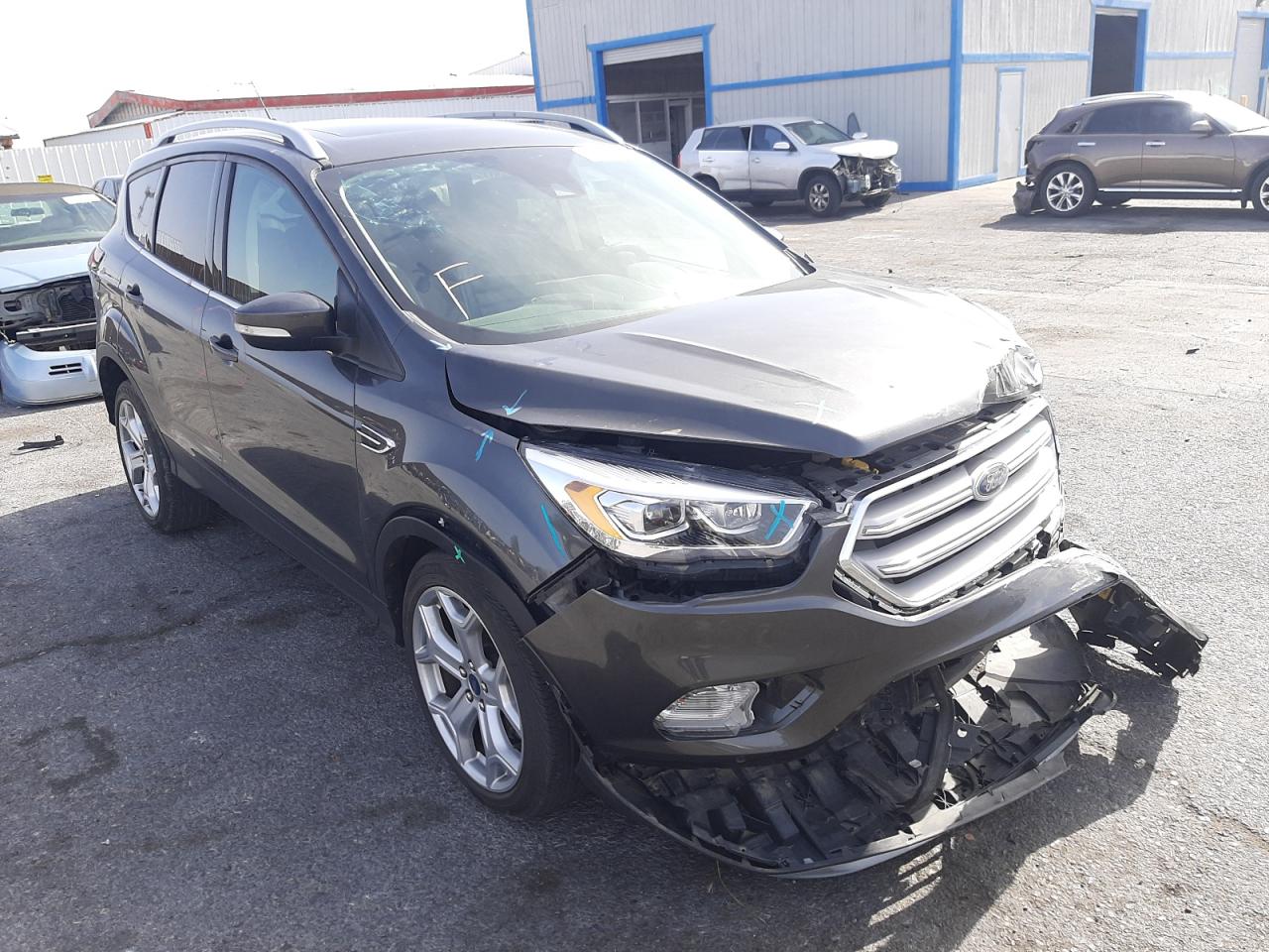 Photo 1 from auction – 2019 FORD ESCAPE TIT with VIN 1FMCU0J90KUA26863