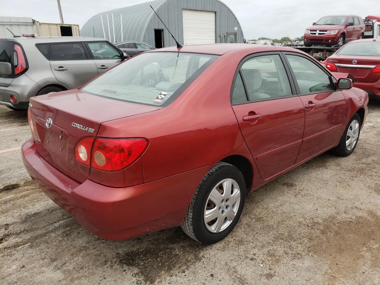 Photo 4 from auction – 2007 TOYOTA COROLLA CE with VIN 1NXBR32E87Z913094