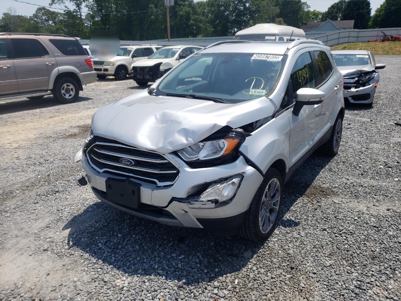 Photo 2 from auction – 2020 FORD ECOSPORT T with VIN MAJ6S3KL7LC363157