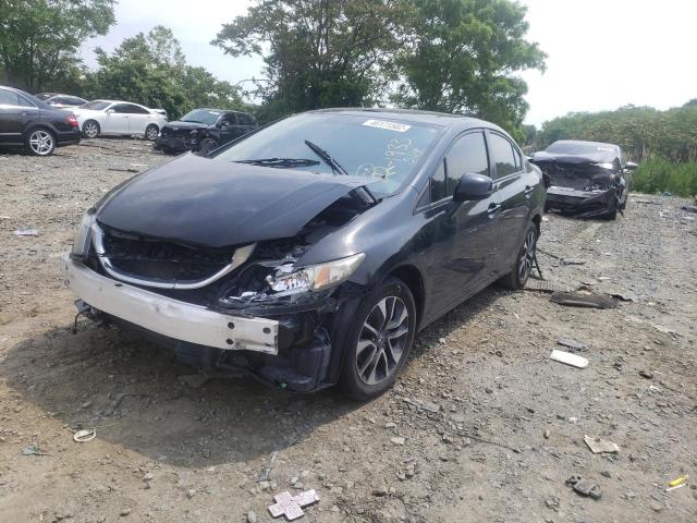 Photo 2 from auction – 2013 HONDA CIVIC EXL with VIN 19XFB2F97DE230539