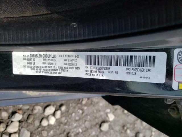 Photo 10 from auction – 2013 CHRYSLER 200 LIMITE with VIN 1C3CCBCG8DN751580
