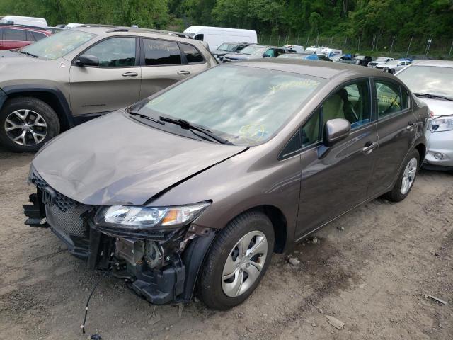 Photo 2 from auction – 2015 HONDA CIVIC LX with VIN 19XFB2F50FE239681