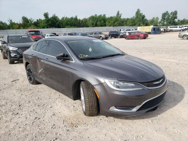 CHRYSLER 200 LIMITE 2015 with VIN 1C3CCCAB5FN595403 - Photo from auction