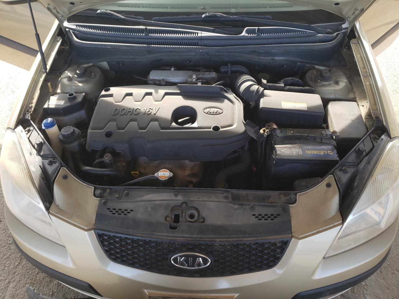 Photo 7 from auction – 2007 KIA RIO BASE with VIN KNADE123976196847