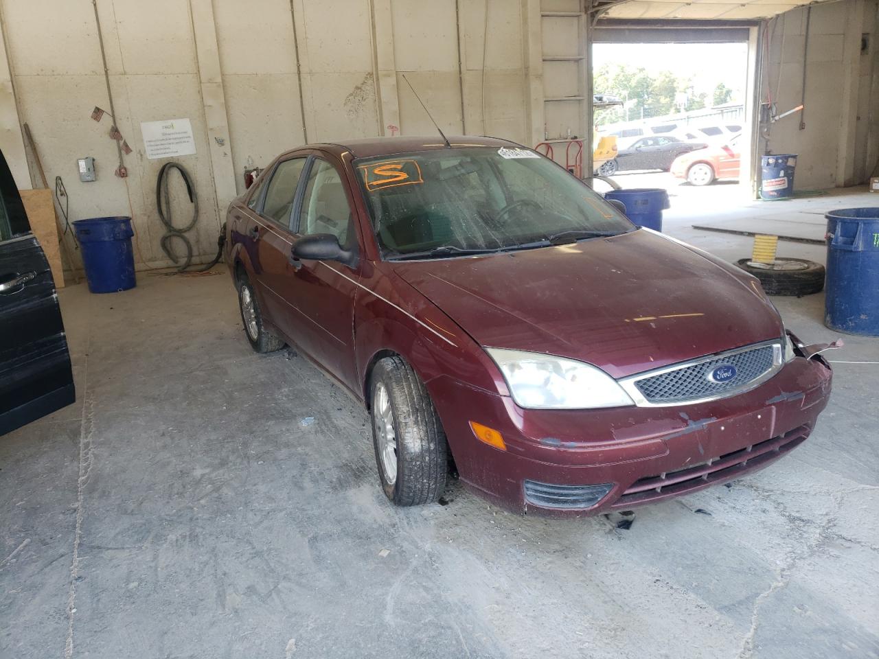 FORD FOCUS ZX4 2007 with VIN 1FAFP34N67W313337 - Photo from auction