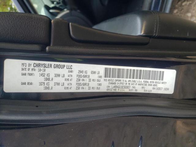 Photo 10 from auction – 2011 JEEP GRAND CHER with VIN 1J4RR4GG1BC563657