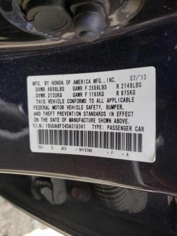 Photo 10 from auction – 2013 ACURA TL SE with VIN 19UUA8F34DA018341