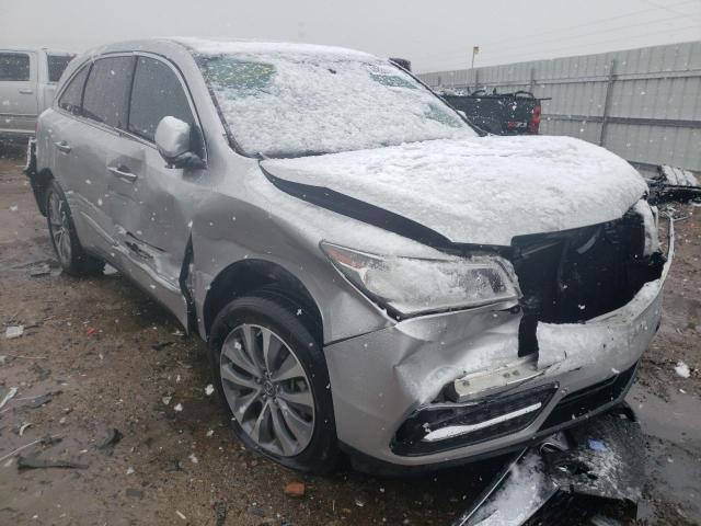 ACURA MDX TECHNO 2014 with VIN 5FRYD4H45EB037395 - Photo from auction
