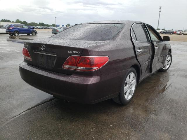 Photo 4 from auction – 2006 LEXUS ES 330 with VIN JTHBA30G265161688