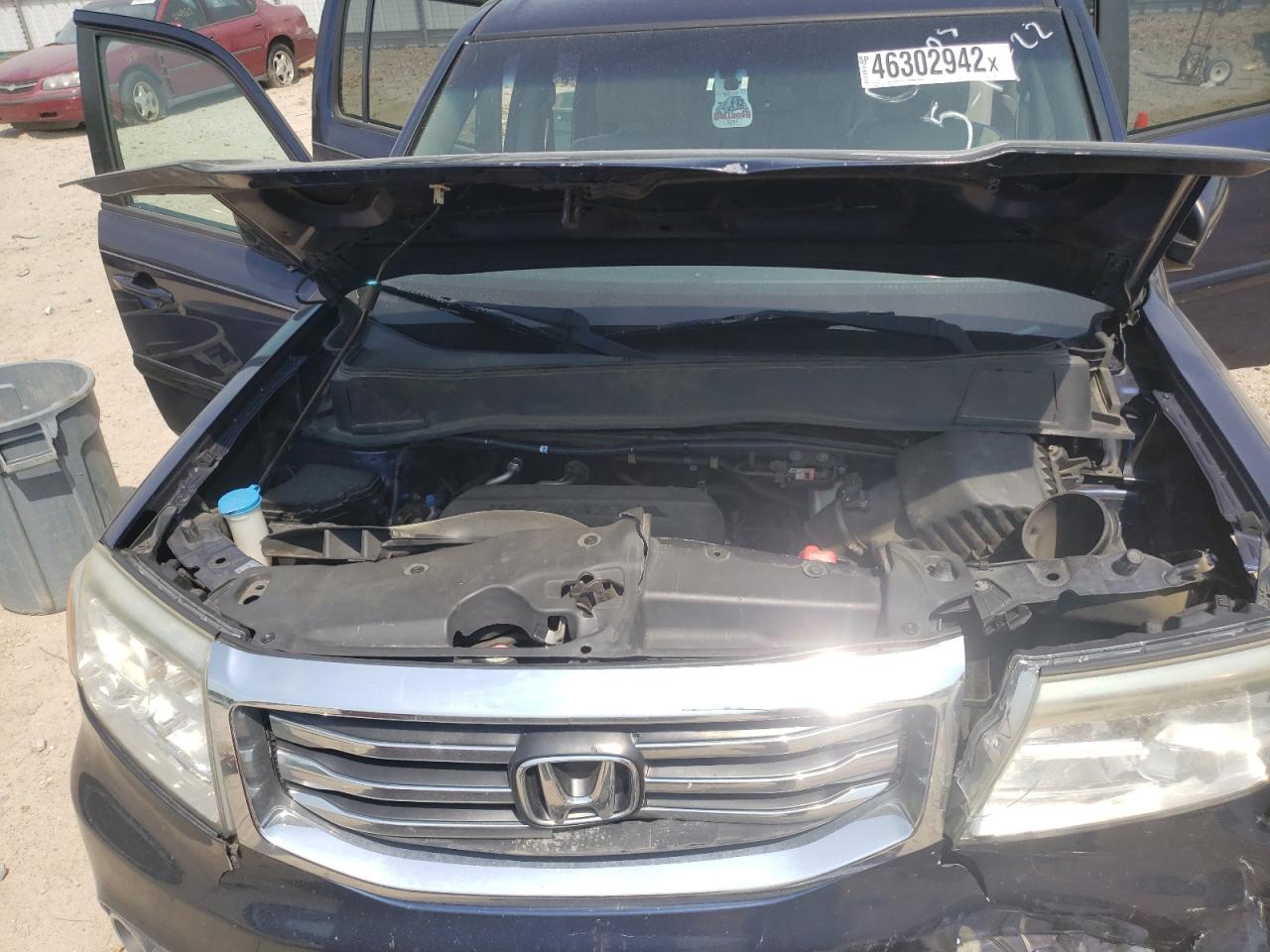 Photo 17 from auction – 2014 HONDA PILOT EXL with VIN 5FNYF3H59EB013549