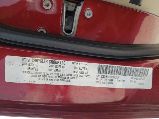 Photo 10 from auction – 2011 CHRYSLER 300 LIMITE with VIN 2C3CA5CG3BH564518