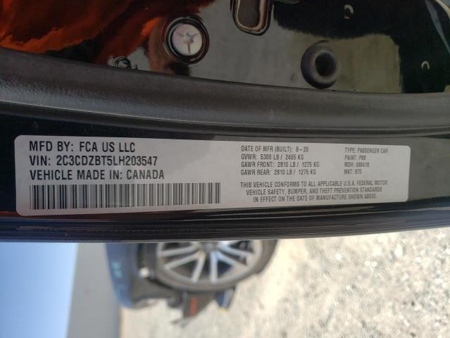 Photo 10 from auction – 2020 DODGE CHALLENGER with VIN 2C3CDZBT5LH203547