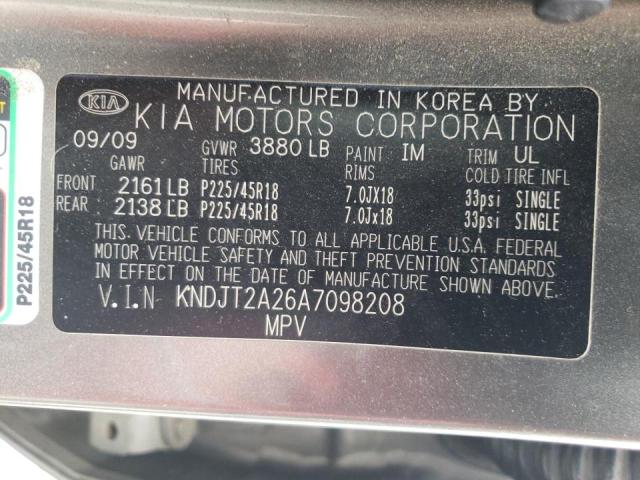 Photo 10 from auction – 2010 KIA SOUL with VIN KNDJT2A26A7098208