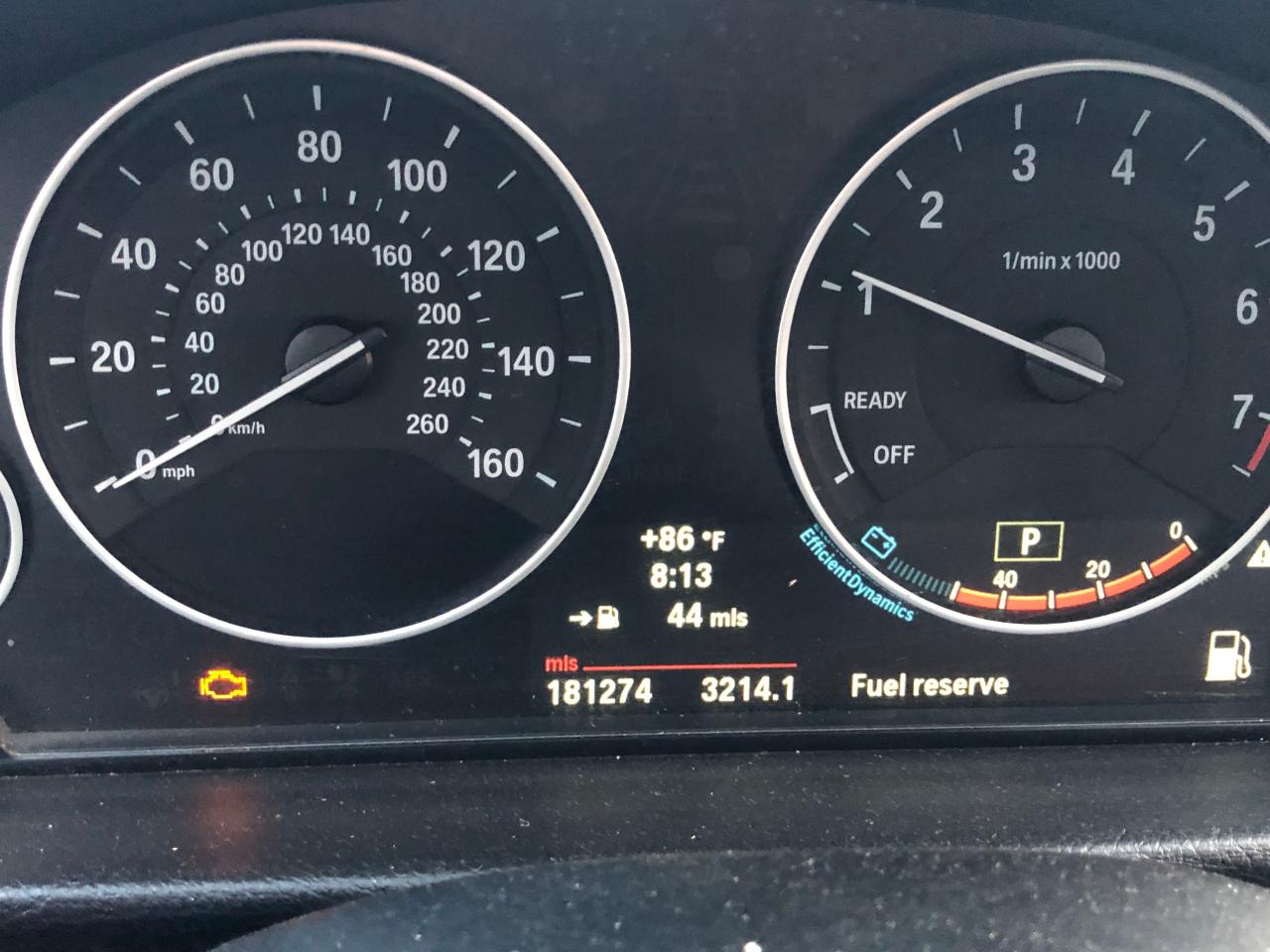 Photo 8 from auction – 2013 BMW 328 I with VIN WBA3A5C51DF353314