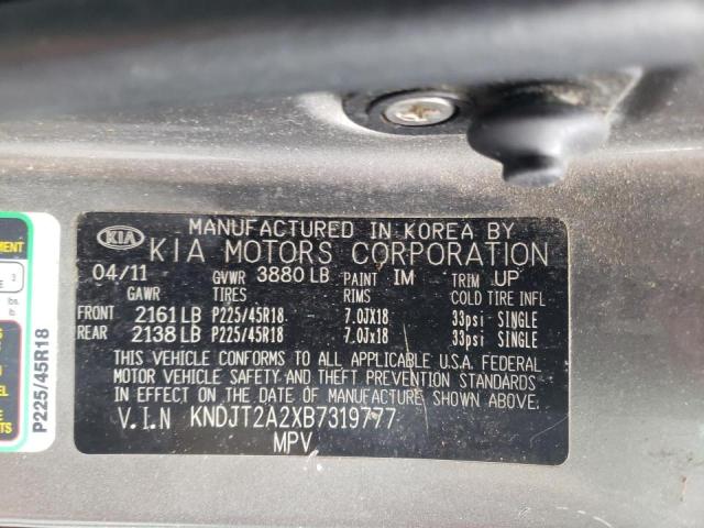 Photo 10 from auction – 2011 KIA SOUL + with VIN KNDJT2A2XB7319777