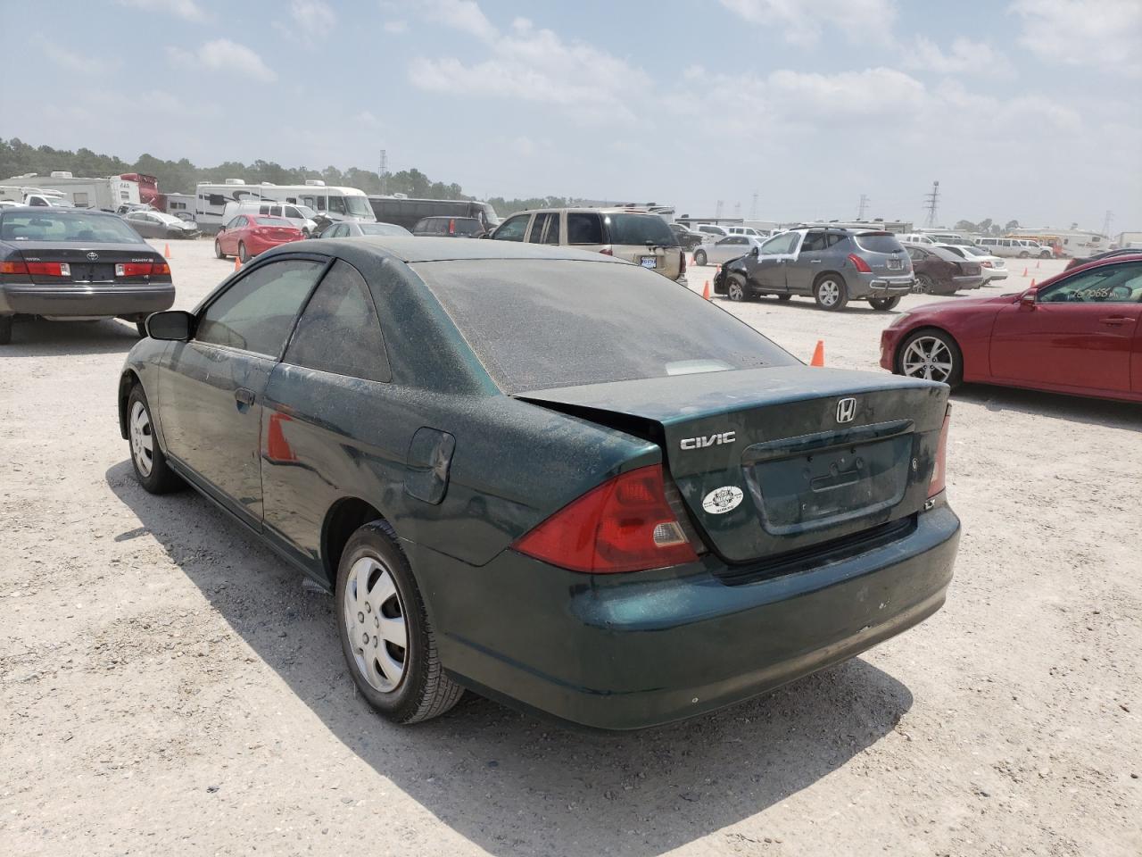 Photo 3 from auction – 2001 HONDA CIVIC LX with VIN 1HGEM22551L076359