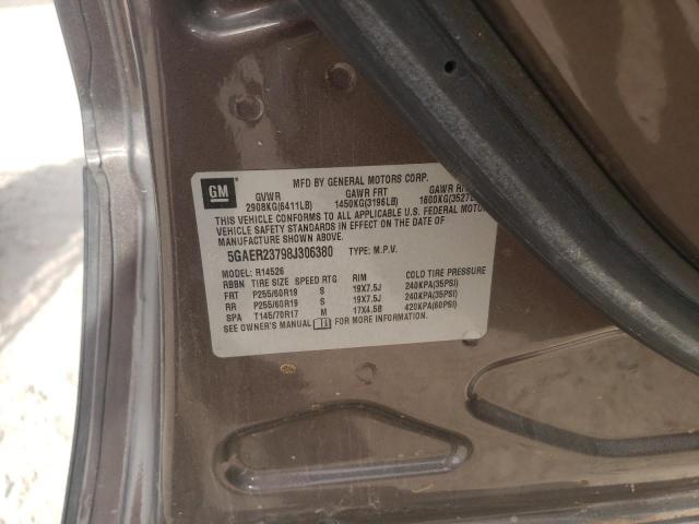Photo 10 from auction – 2008 BUICK ENCLAVE CX with VIN 5GAER23798J306380