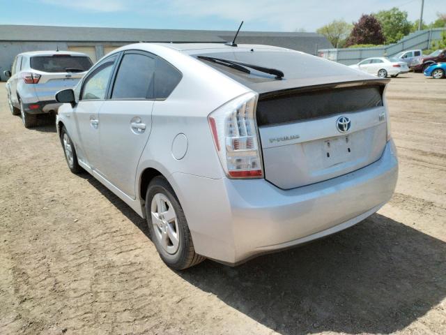 Photo 3 from auction – 2011 TOYOTA PRIUS with VIN JTDKN3DU3B0298958