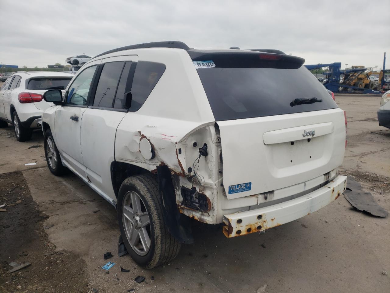 Photo 3 from auction – 2007 JEEP COMPASS with VIN 1J8FT47W27D368663
