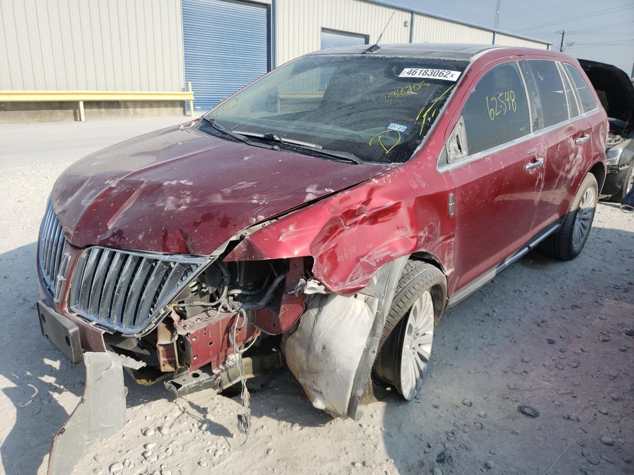 Photo 9 from auction – 2013 LINCOLN MKX with VIN 2LMDJ6JK8DBL38705