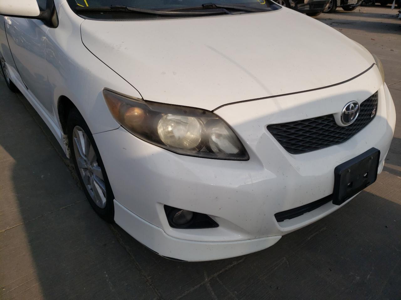 Photo 9 from auction – 2010 TOYOTA COROLLA BA with VIN 1NXBU4EE6AZ341854