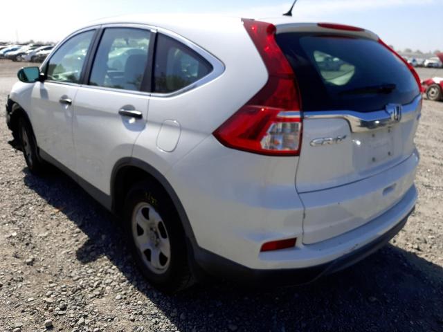 Photo 3 from auction – 2015 HONDA CR-V LX with VIN 5J6RM4H34FL118989