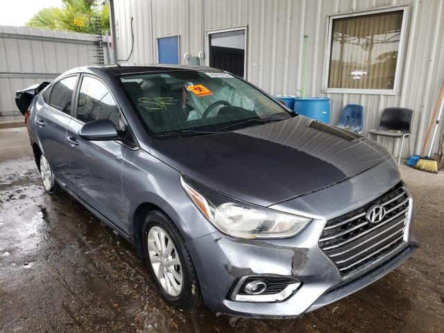 HYUNDAI ACCENT SE 2019 with VIN 3KPC24A36KE041105 - Photo from auction