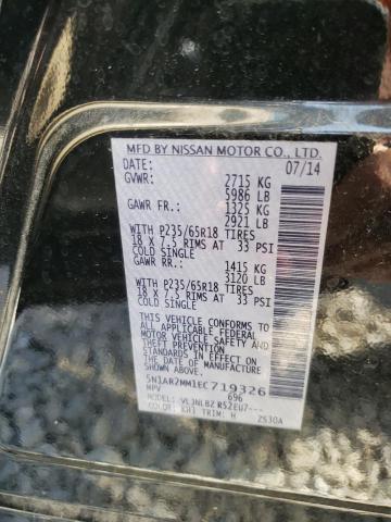 Photo 10 from auction – 2014 NISSAN PATHFINDER with VIN 5N1AR2MM1EC719326