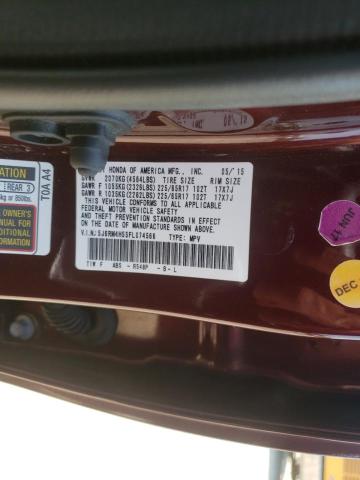Photo 10 from auction – 2015 HONDA CR-V EX with VIN 5J6RM4H55FL074566