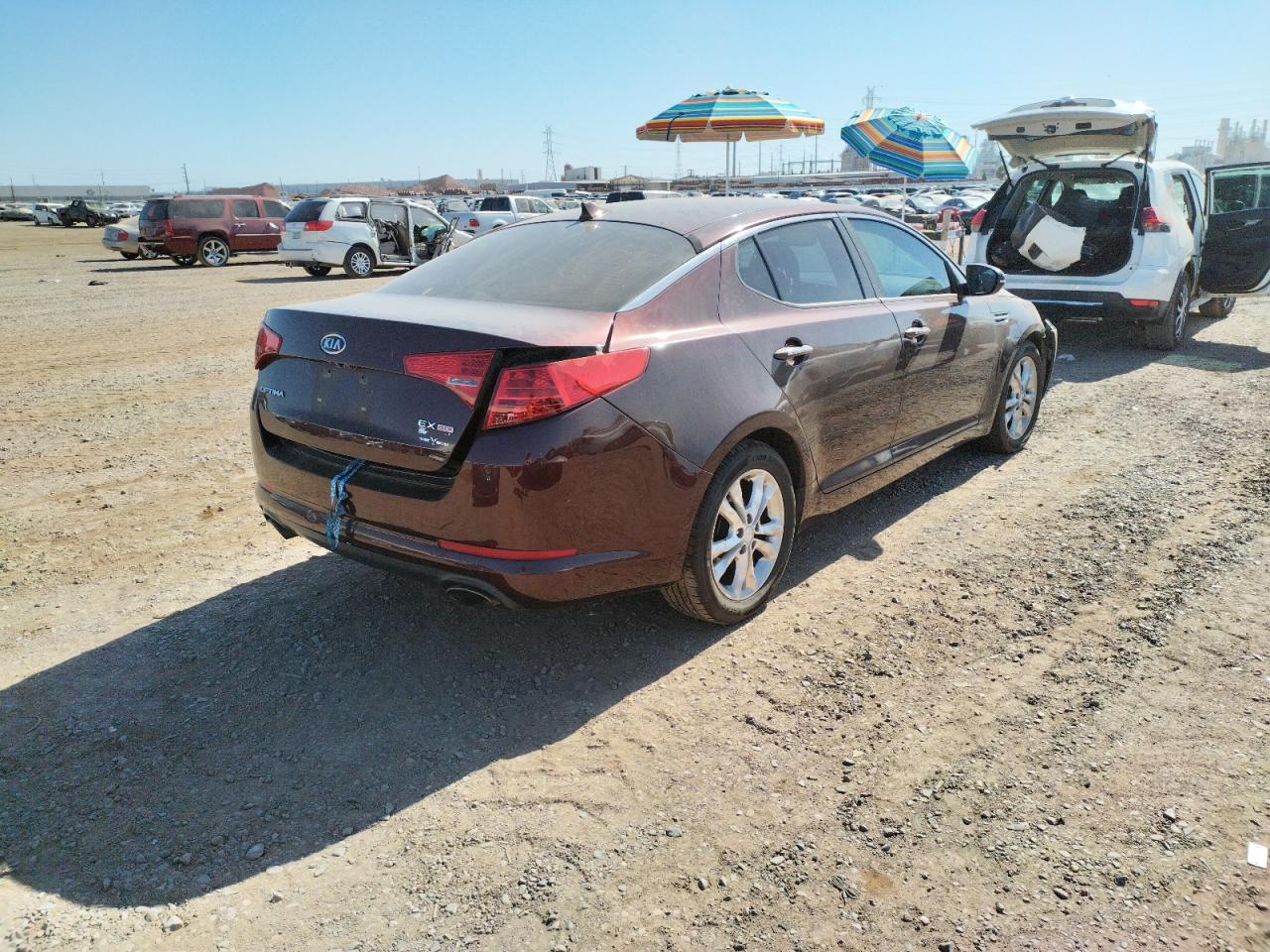 Photo 4 from auction – 2012 KIA OPTIMA EX with VIN 5XXGN4A76CG049693